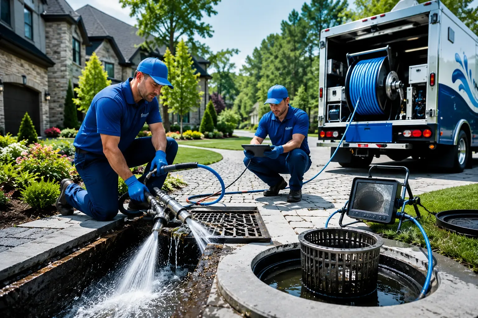 Local outdoor drain cleaning professionals in Clermont, IA
